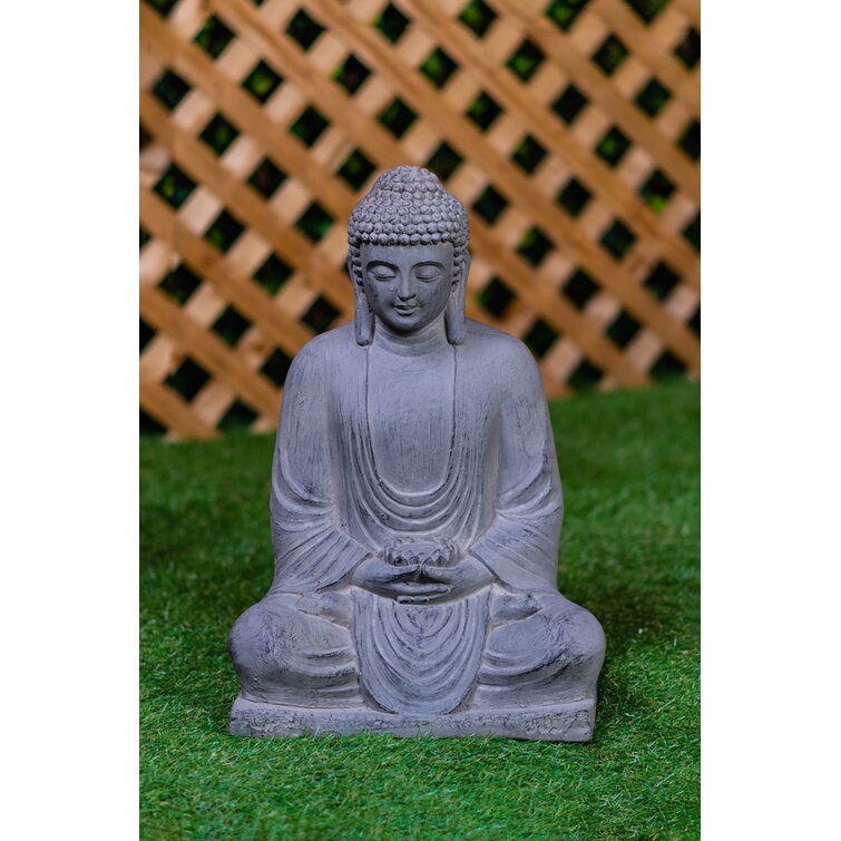 Hi-Line Gift Ltd. Statue bouddha assis et Commentaires - Wayfair