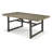 4 - Person Pine Solid Wood Solid Wood Top Trestle Dining Set