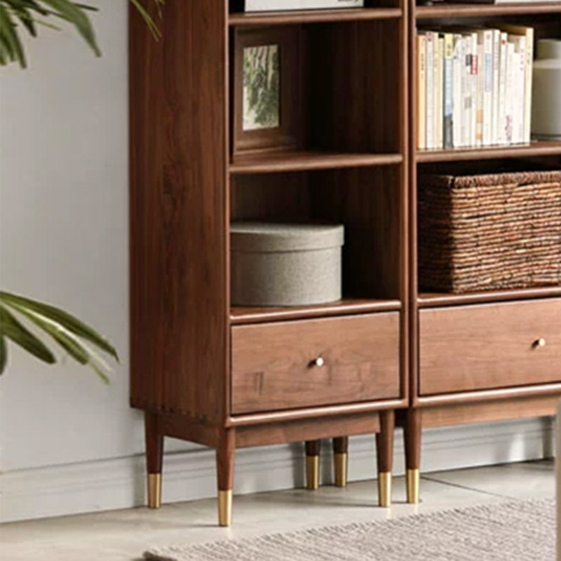 Bibliothèque classique classique pour la maison, (5 tablettes) H 74,8 po x l 17,72 po x P 13,78 po