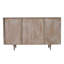 Console de 57 po x 16 po x 33 po avec portes cannes