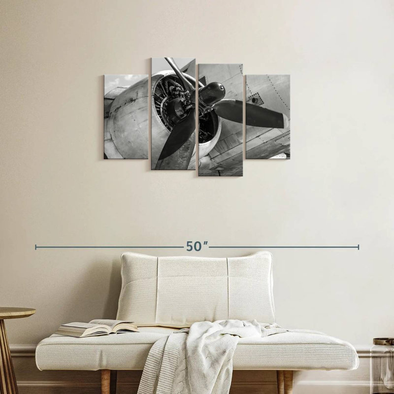 Plane Propeller, 22" H x 36" W