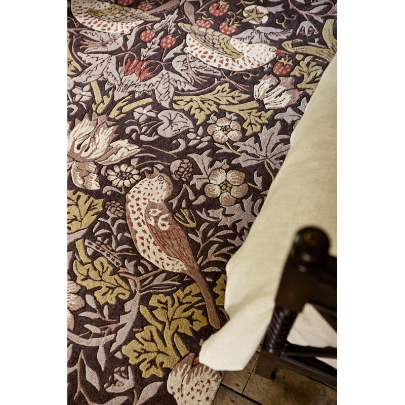 Hand Tufted Wool Area Rug, Rectangle 4'7" x 6'7"