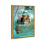 Oliver Gal Feline Pool Dip Animals - Framed Acrylic Glass Wall Art-1828961832-1828961846