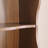 71"H X 11.6"W 8-Shelf Narrow Panayiota With Adjustable Shelves And Wavy Border-295020010
