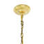 Mocha Check Flared Ceramic Pendant Lamp