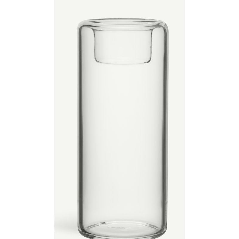 Happy Votive Candle Holder, Clear