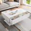 Frame Coffee Table with Storage-583657824
