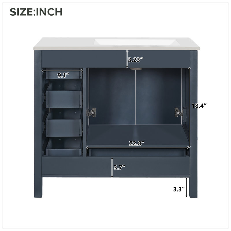 Vanities For Bathroom, Blue
