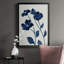 Indigo Bloom I - reproduction de cadre photo simple-88258992-88258991