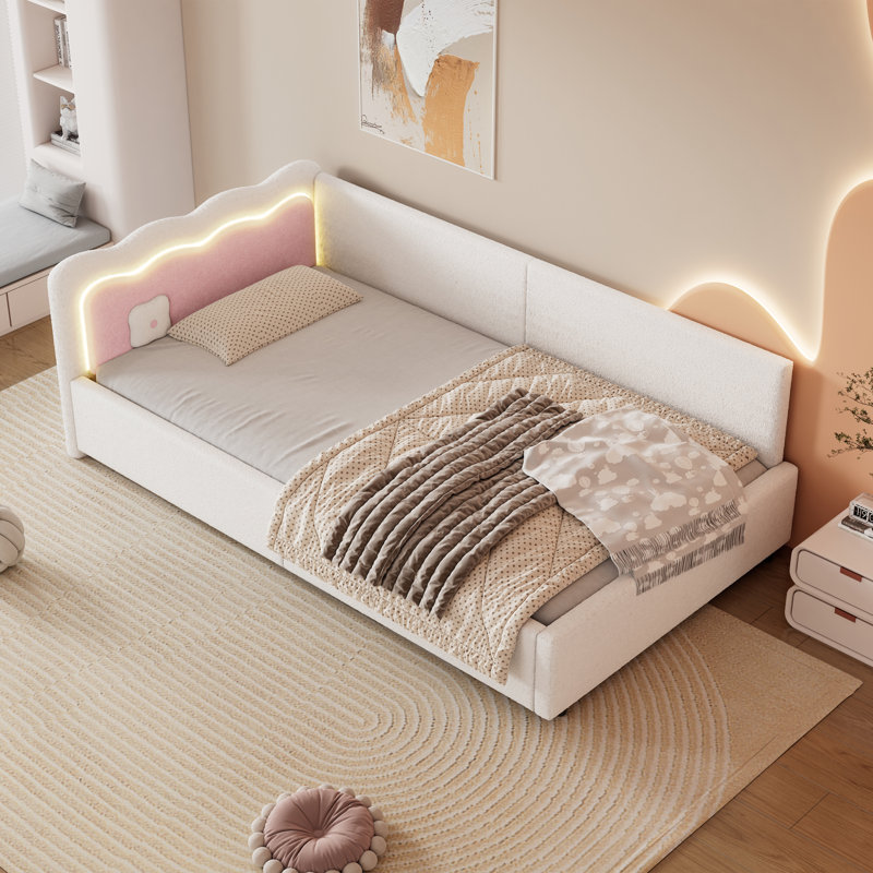 Bed, Beige
