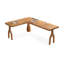Bureau rectangulaire brun en bois massif-1888333520-1888333521