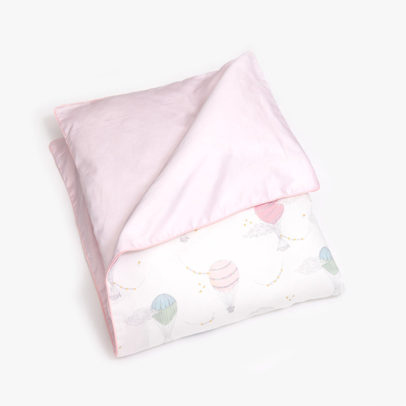 Couette tactile pour tout-petits, rose, Pink