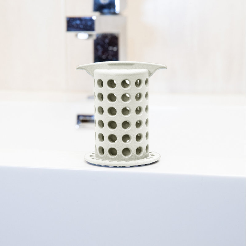 2.25'' W Basket Strainer, White