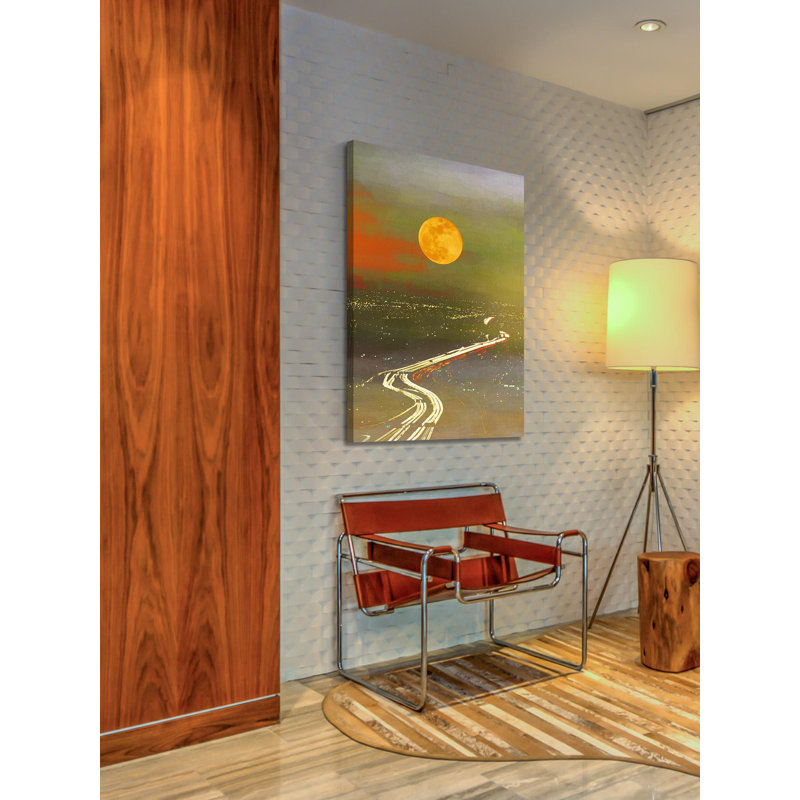« santa sun current » par parvez taj,, reproduction de photo sur toile tendue, H 18 po x l 12 po x P 1,5 po