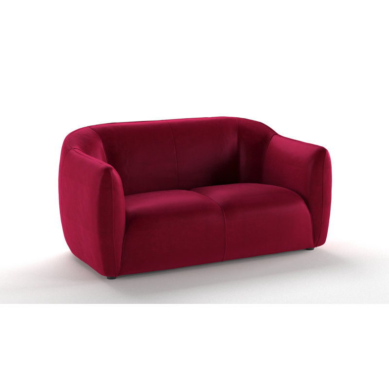 Marguerite Velvet Sofa, Purple