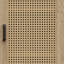  2 Door Tall Rattan Sideboard