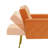 Zianny Velvet Accent Chair with Ottoman-673816102