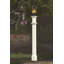Lampadaire blanc en vinyle (poteau seulement)