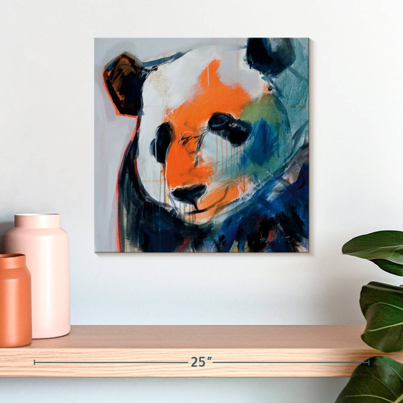 Crowle Call Me Panda, 16" H x 16" W
