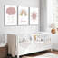 3 pièces Boho chambre d'enfant, art mural You Are My Sunshine