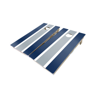 Ensemble de cornhole rayé classique 2 pièces x 2 pi 3 pi