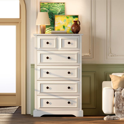 Commode haute 48 "pour chambre Farmhouse