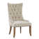 Lucas Button Tufted Captain Accent Chair