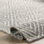 Tapis gris en laine / coton crocheté à la main Kalagher-1560912672