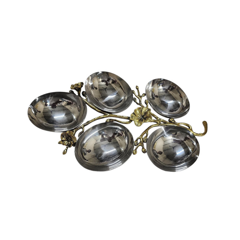 Rosdorf Park Nickel Plated Sweet Bowl