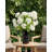 Sylvie RealTouch Snowball Hydrangea Arrangement