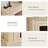 Beige Solid Wood Electric Fireplace