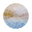 Mosaico Palm Beach Vegan Leather Round Coasters-2083595002