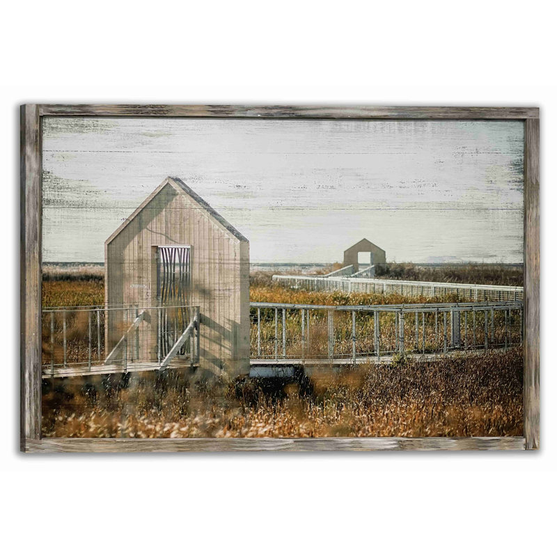 " Wooden Boardwalk ", H 24 po x l 36 po x P 1,5 po