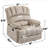 Large Manual Recliner Chair In Fabric For Living Room-1516529160