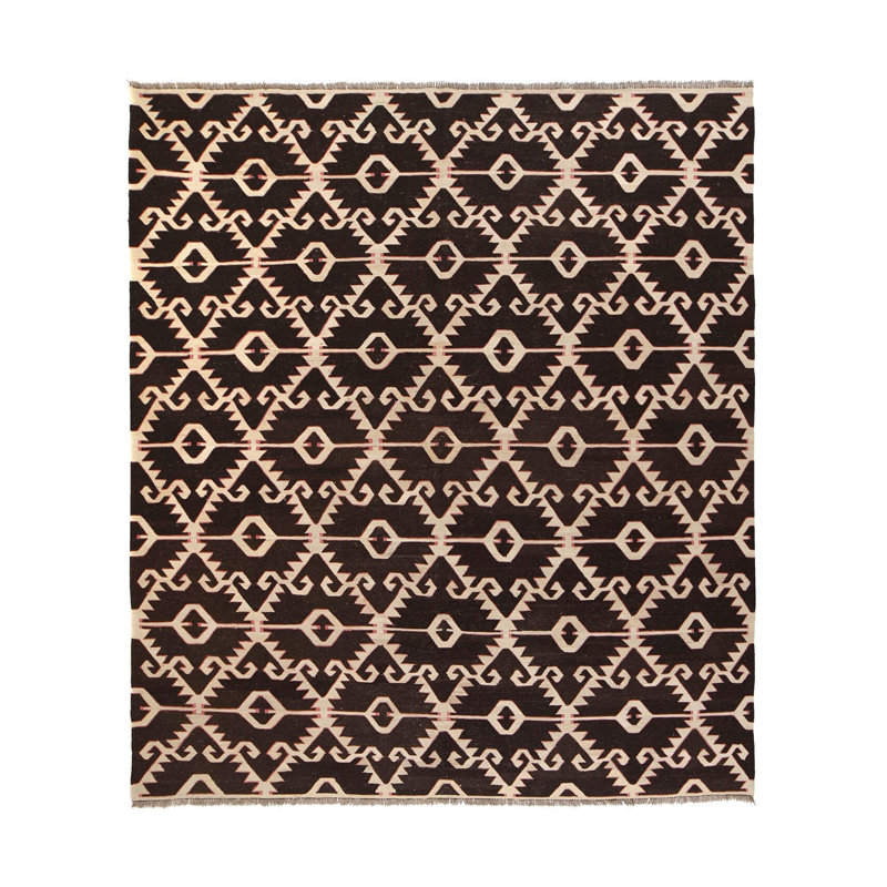 Hand Knotted Wool Southwestern Rug
