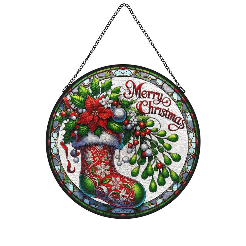 Merry Christmas, 3,5 x 3,5 po (9 x 9 cm)