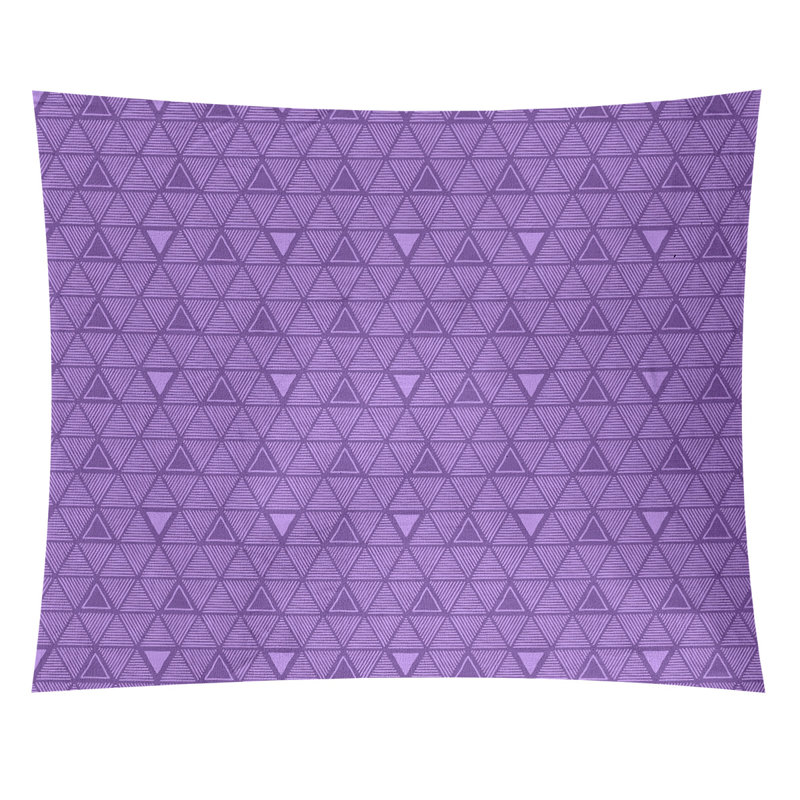 Tapisserie, H 68 po x l 80 po, Mauve foncé