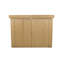 6 ft. W x 3 ft. D Shiplap Pent Wooden Bike Shed-1281593758