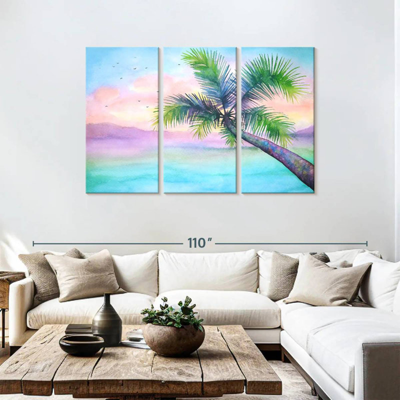 Gillard Palm Tree, 48" H x 74" W