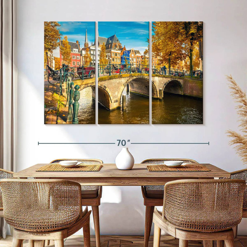 Pont Sirci à Amsterdam, H 42 po x l 65 po