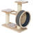Spin Kitty Cat Tree with Built-in Wheel