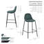 Tabouret de bar en velours Lazio avec pieds en fer-1985942148-1882502422