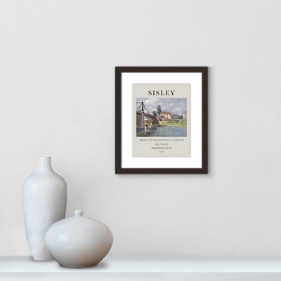 Old Masters Collection "The Bridge at Villeneuve" Print
