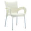 Fauteuil de patio empilable Goines-1366229591