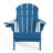 HDPE Outdoor Foldable Adirondack Chair Set Fire Pit Chair-1765237177