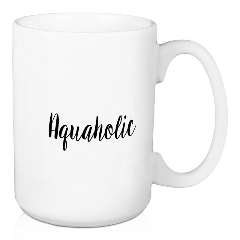 Grande tasse à café aquaholic Rawtenstall