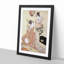 Two Geisha by Chobunsai Eishi - Picture Frame Painting Print-55614448-55614446