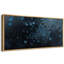 Impression sur toile encadrée surdimensionnée de décorations murales encadrées bleu marine foncé-111652737-111652735