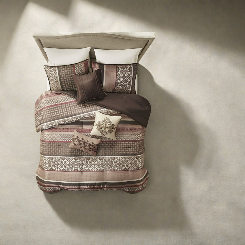 Ensembles de literie en jacquard de luxe, grand édredon en polyester, style traditionnel pour la maison
