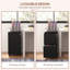 37cm Wide 2 -Drawer Mobile Steel File Cabinet-1282501618